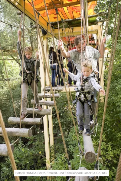 Kletterpark Navajo Trail im Hansapark